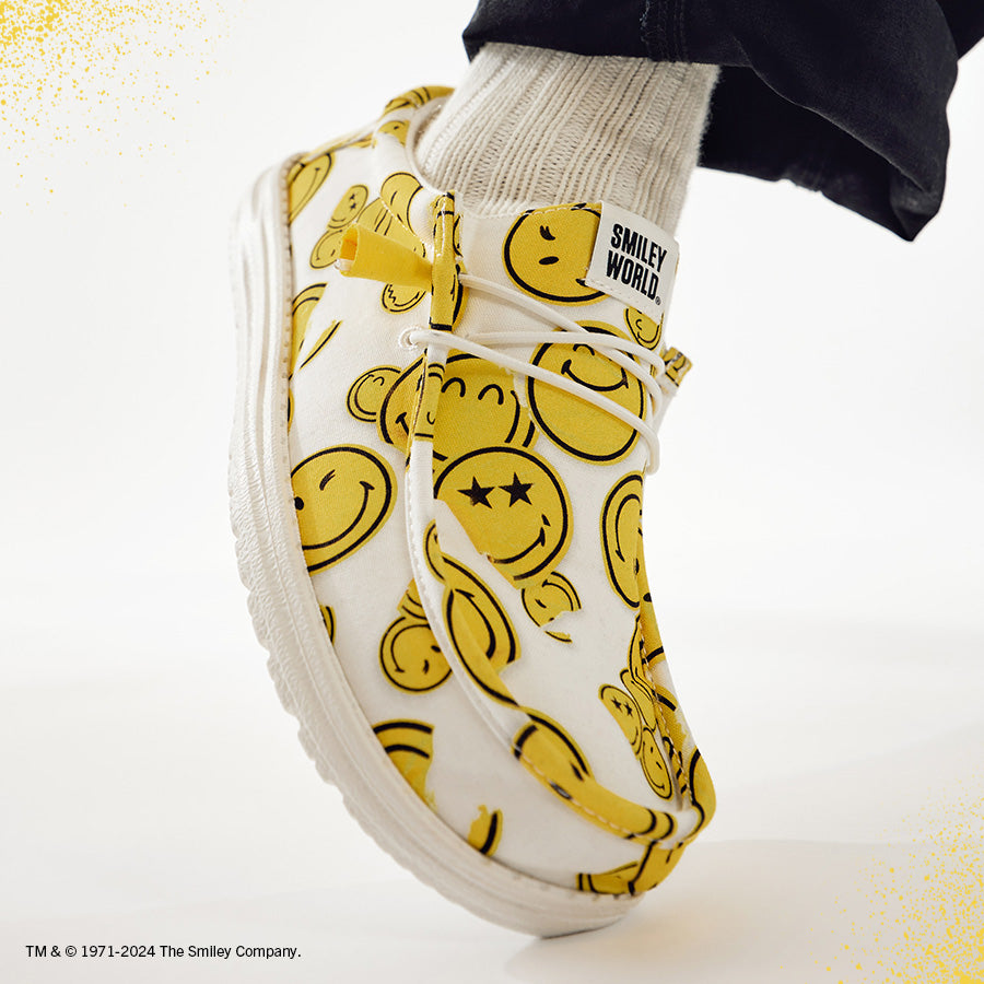 Wally SMILEYWORLD ÿ Smiley White/Yellow - Image 2