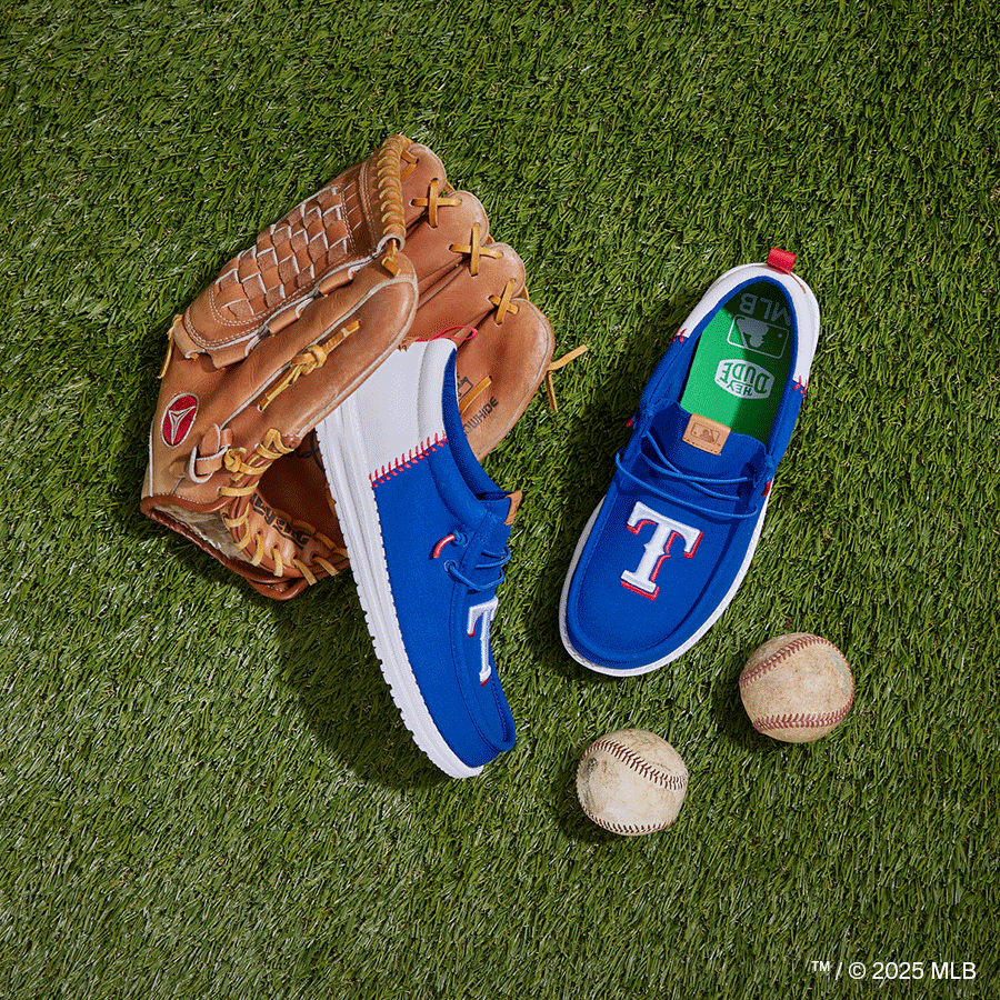 MLB Rangers Wally Funk ÿ Rangers Royal/White - Image 2