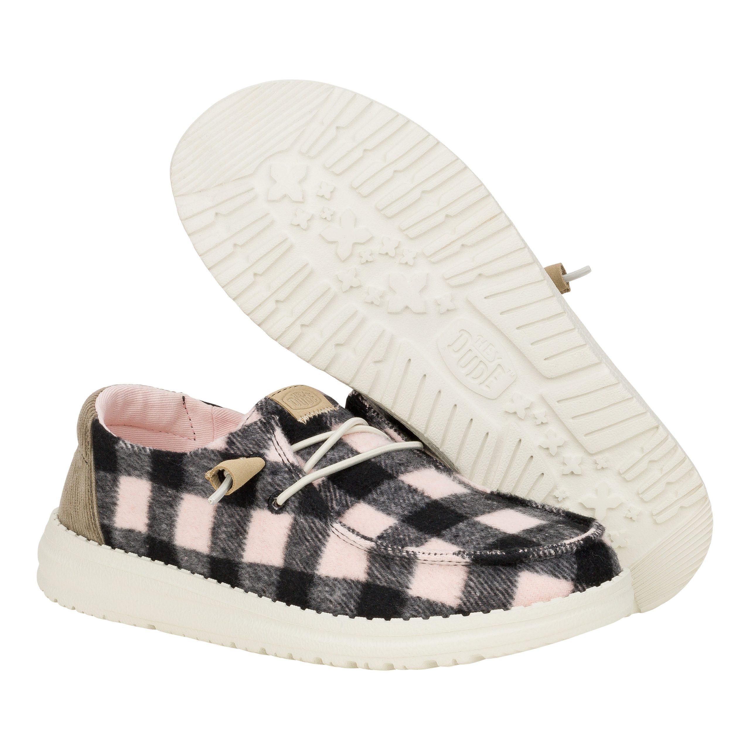 Wendy Buffalo Plaid ÿ Pale Pink/Black - Image 4