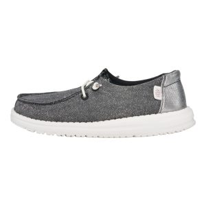 Wendy Youth Metallic Sparkle ÿ Charcoal