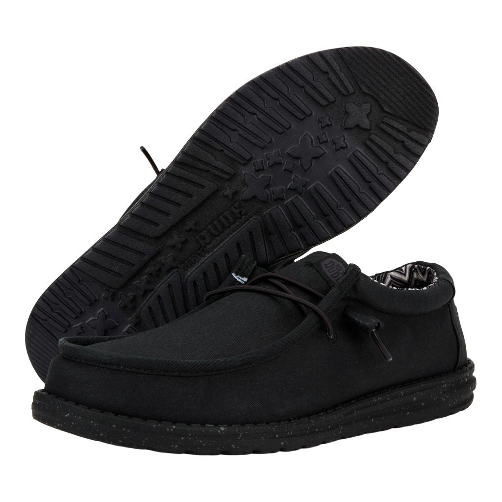 Wally Stretch Canvas Wide ÿ Black/Black - Image 3