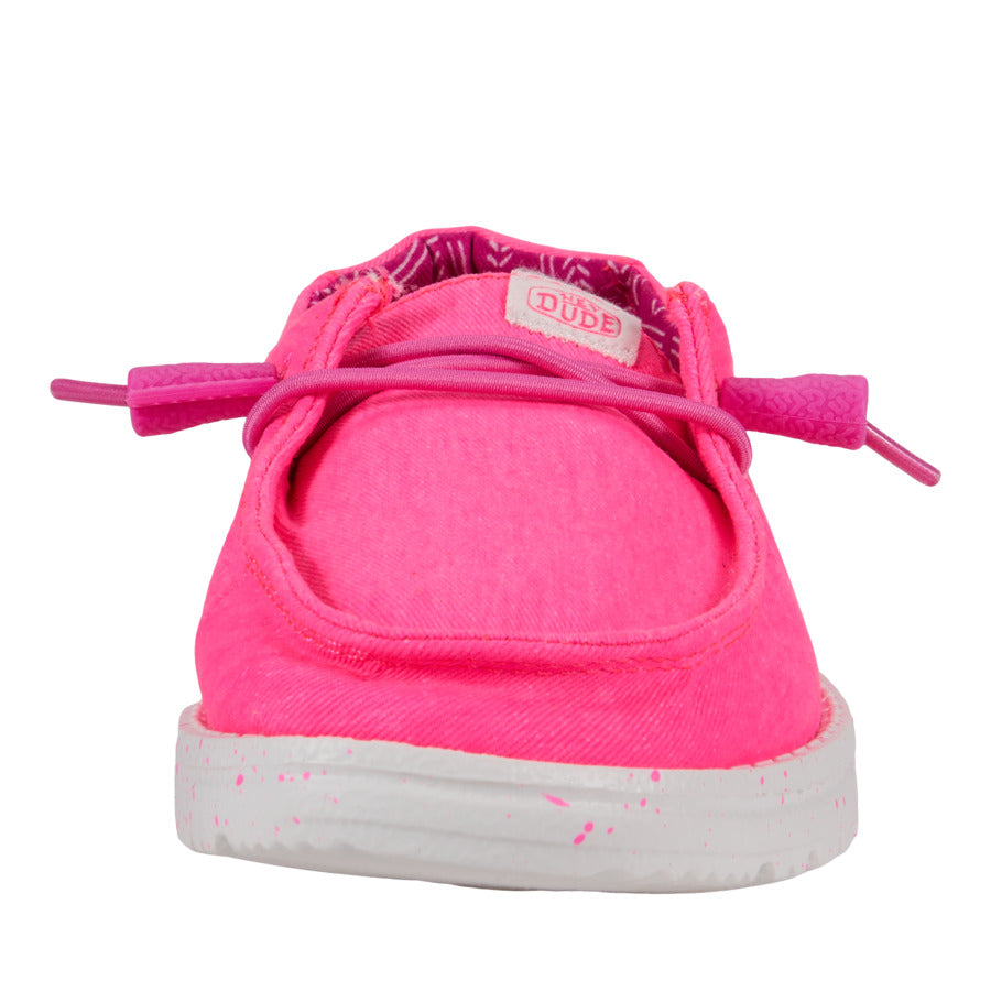 Wendy Youth Stretch Canvas ÿ Neon Pink - Image 4