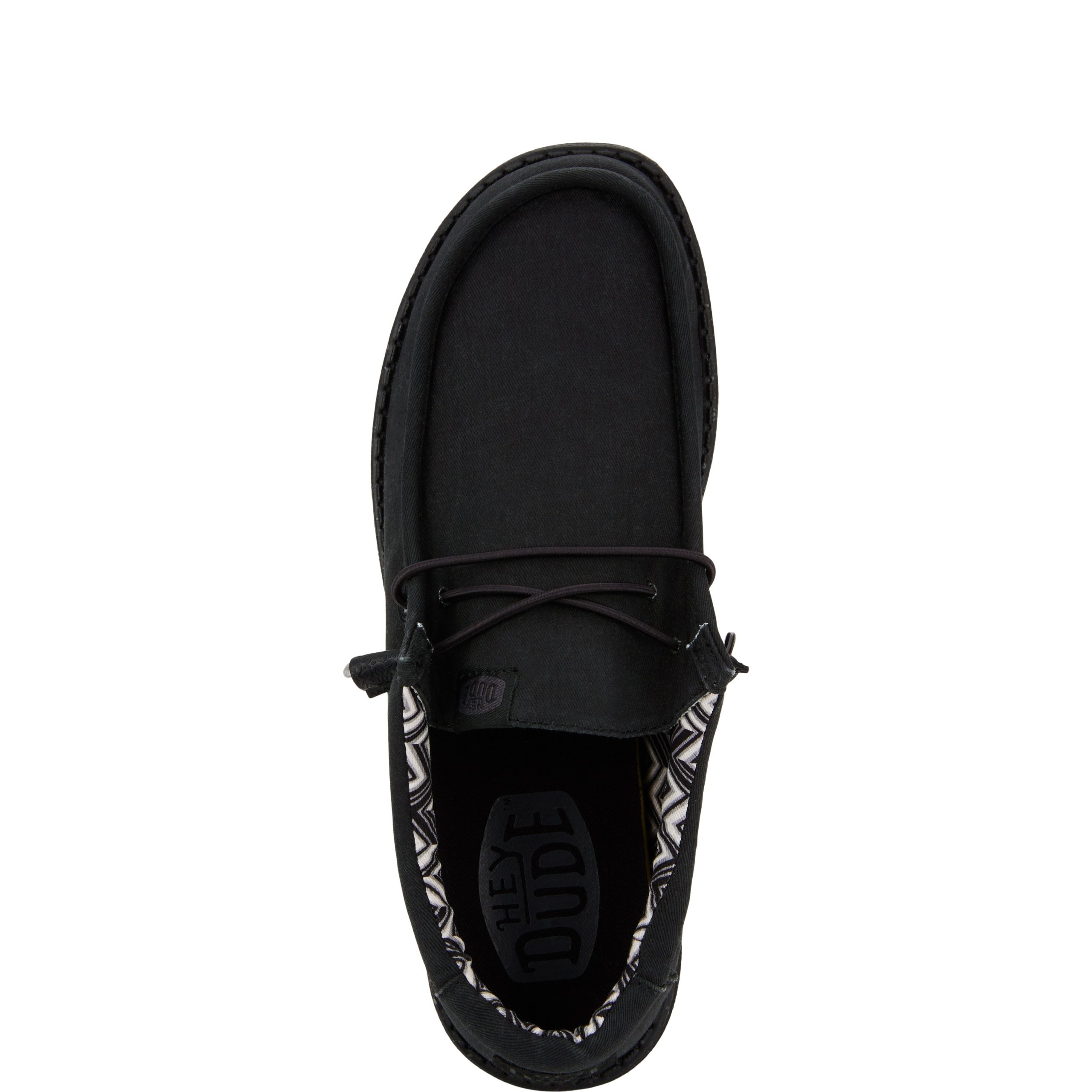Wally Stretch Canvas Wide ÿ Black/Black - Image 6