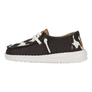 Wendy Toddler Animal ÿ Black/Cow