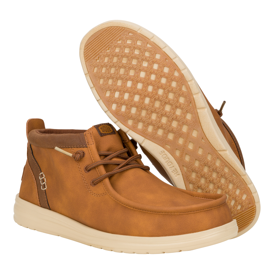 Wally Mid Gripr Classic ÿ Cognac/Tan - Image 3