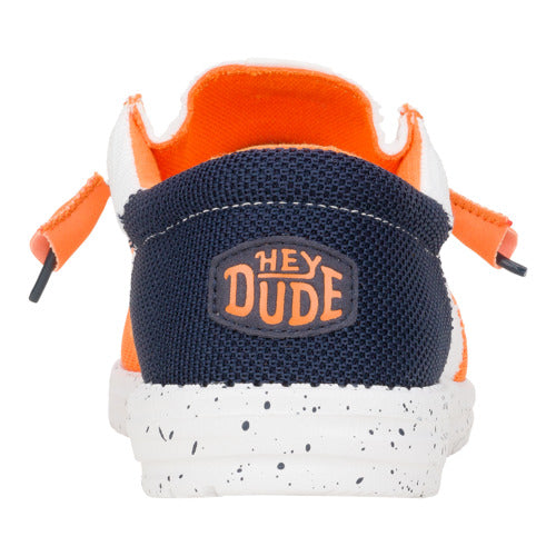 Wally Tri Varsity Mesh ÿ Orange/White - Image 5