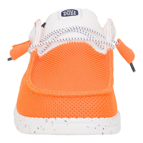 Wally Tri Varsity Mesh ÿ Orange/White - Image 4