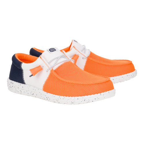 Wally Tri Varsity Mesh ÿ Orange/White - Image 2