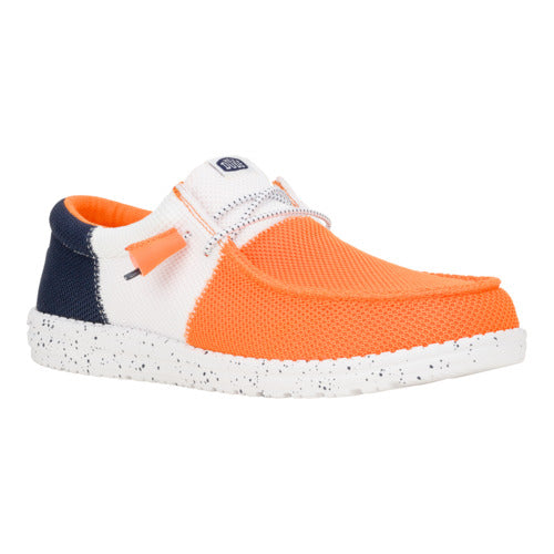 Wally Tri Varsity Mesh ÿ Orange/White - Image 7