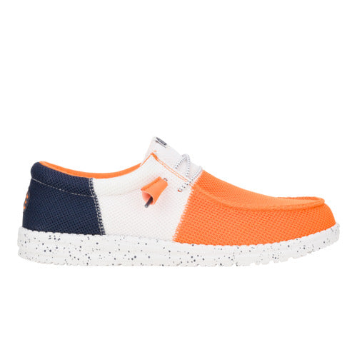 Wally Tri Varsity Mesh ÿ Orange/White - Image 8