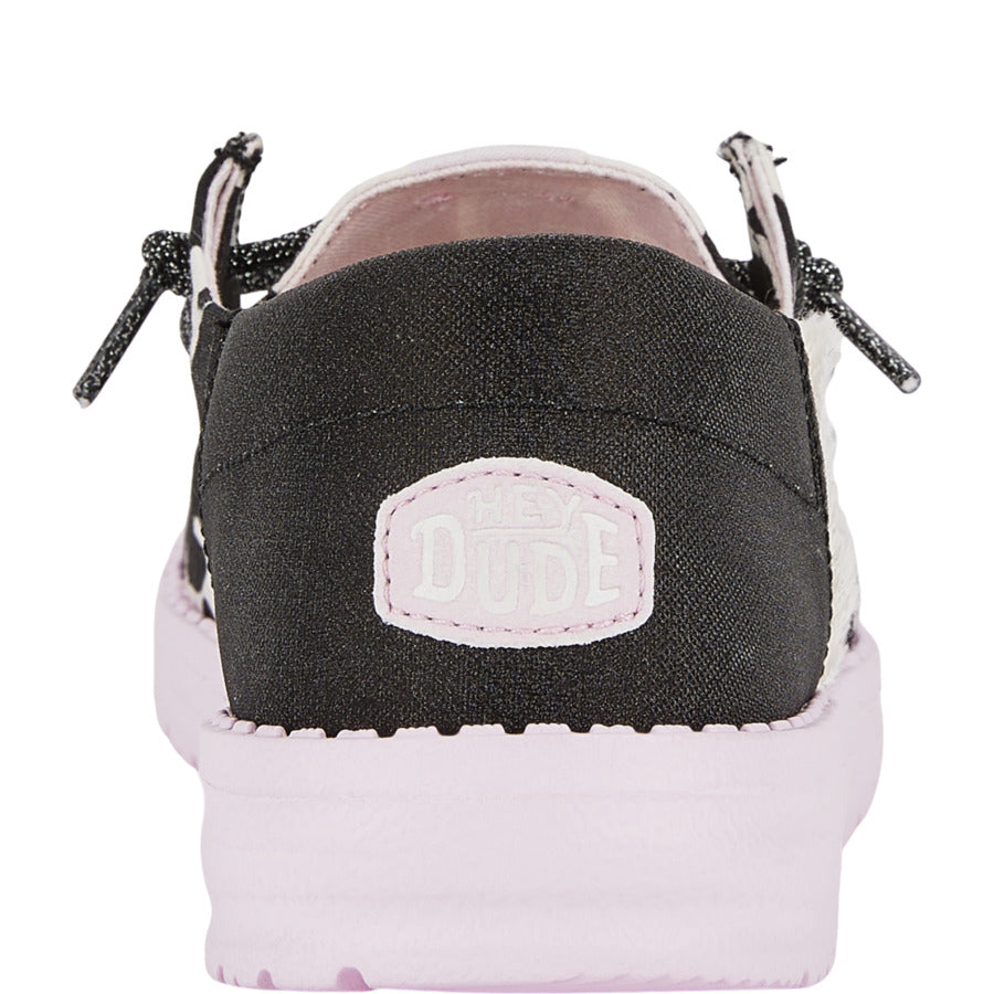 Wendy Funk Youth Cow ÿ Black/Pink - Image 3