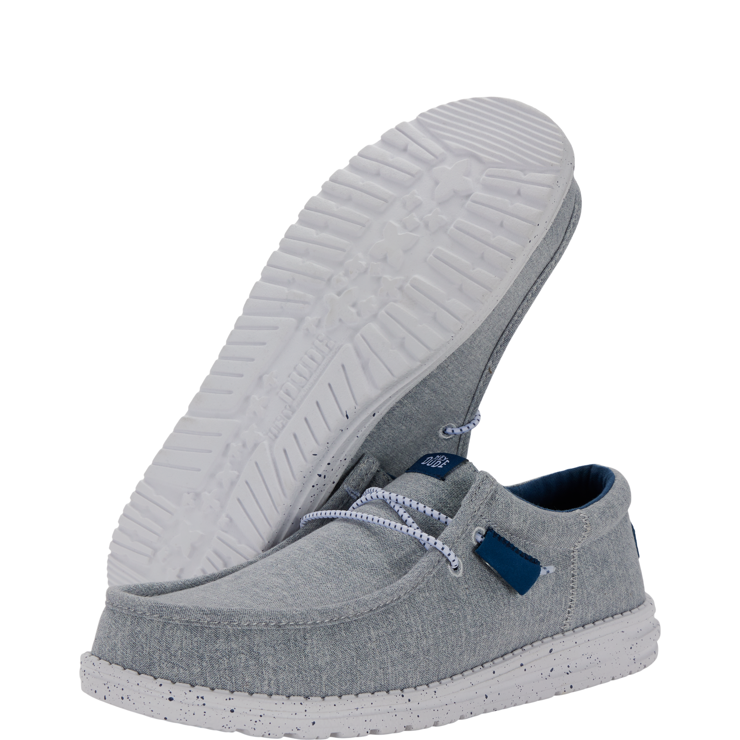 Wally Funk Heathered Knit ÿ Grey Blue - Image 3