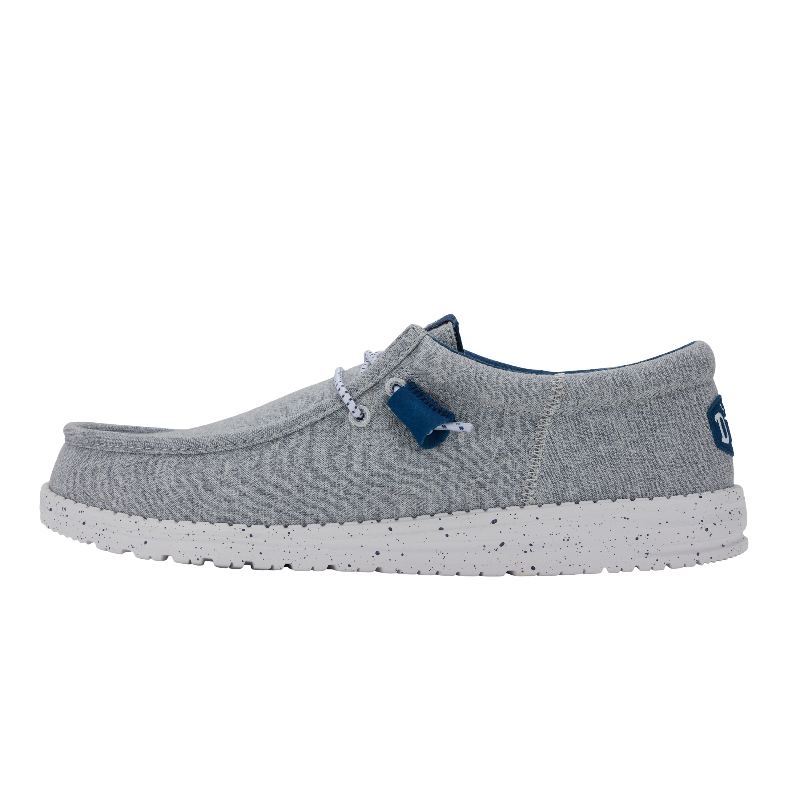 Wally Funk Heathered Knit ÿ Grey Blue