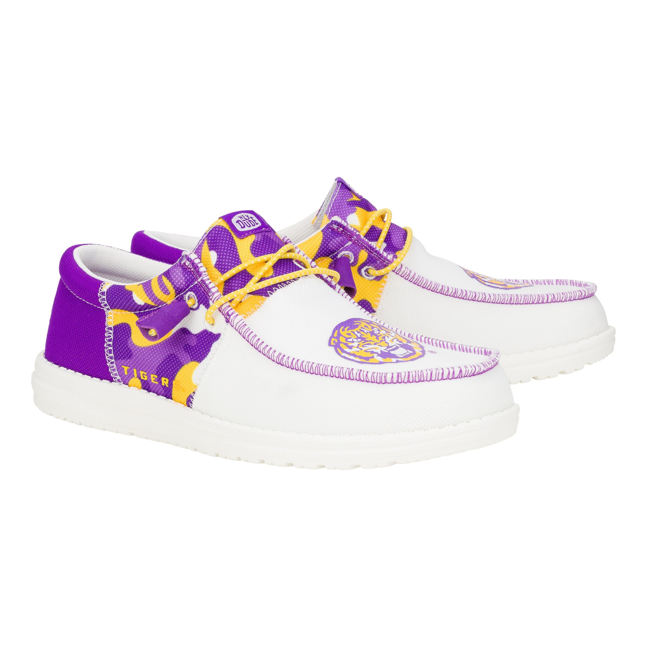 Men's Wally Tri LSU ÿ LSU Purple/Yellow - Image 3