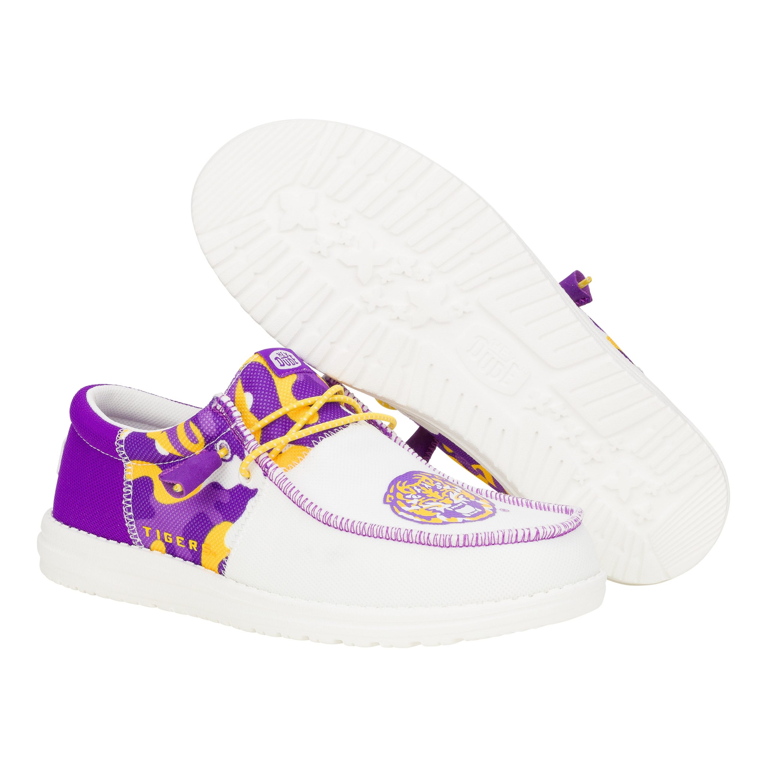 Men's Wally Tri LSU ÿ LSU Purple/Yellow - Image 4