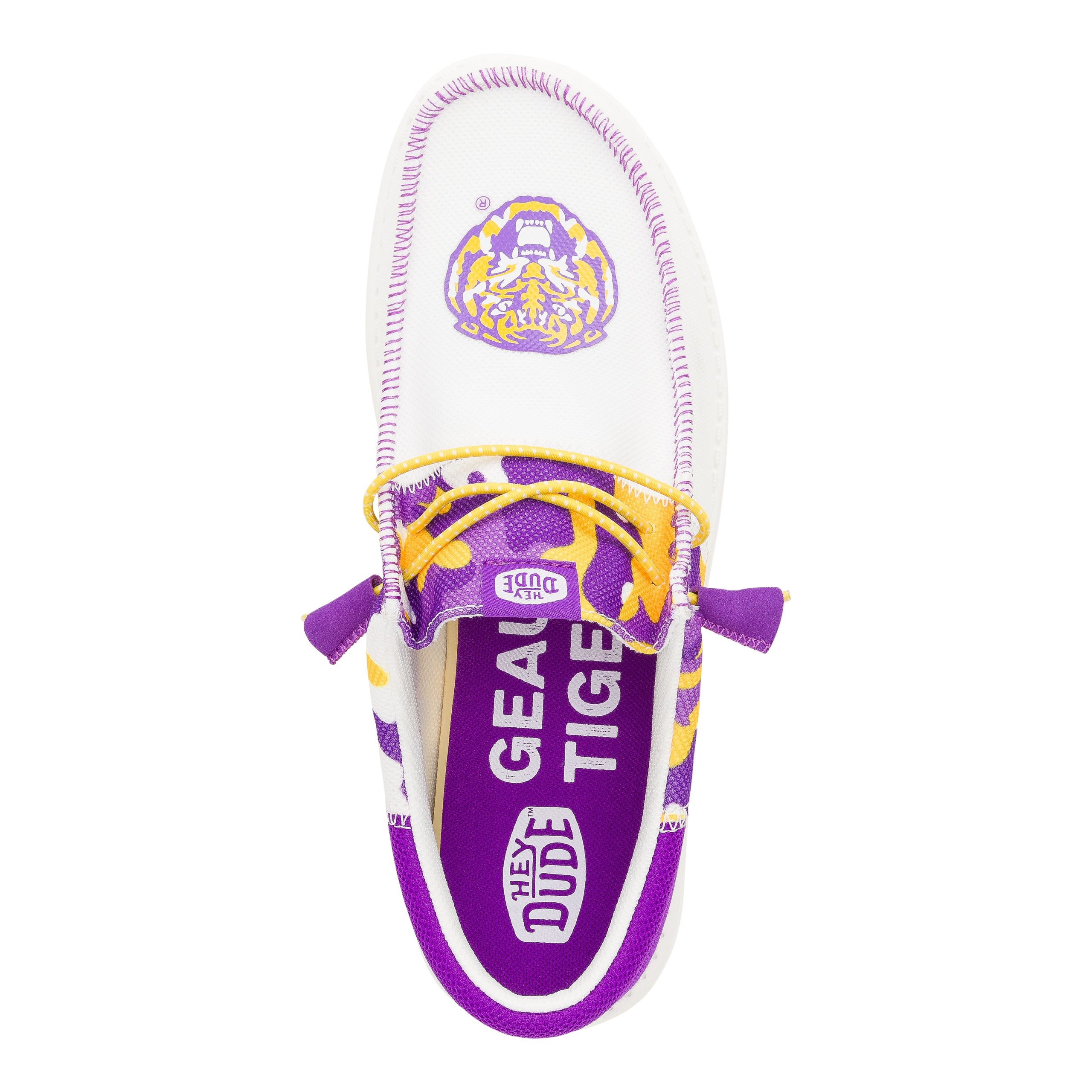 Men's Wally Tri LSU ÿ LSU Purple/Yellow - Image 7