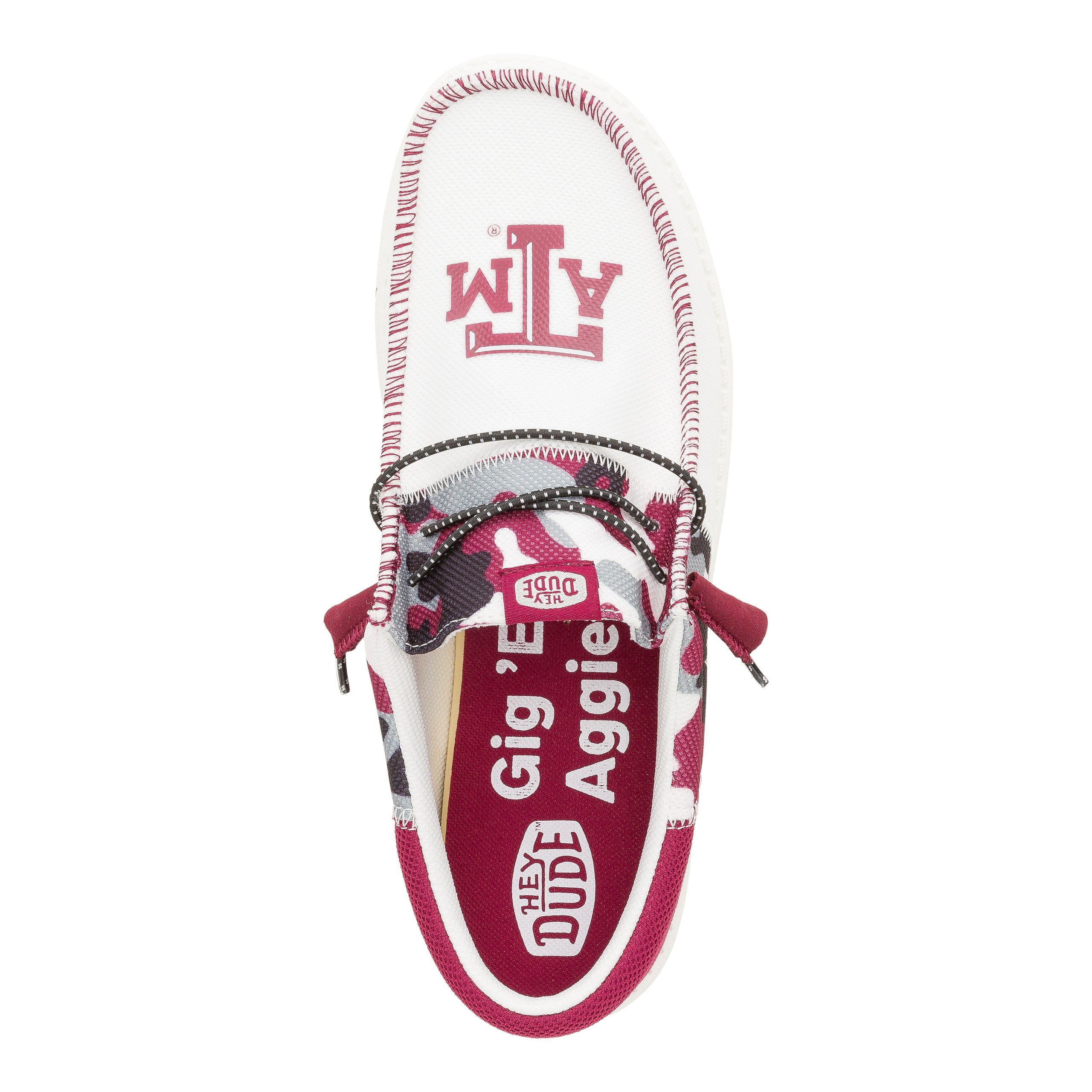 Men's Wally Tri Texas A&M ÿ Texas AM White/Maroon - Image 7