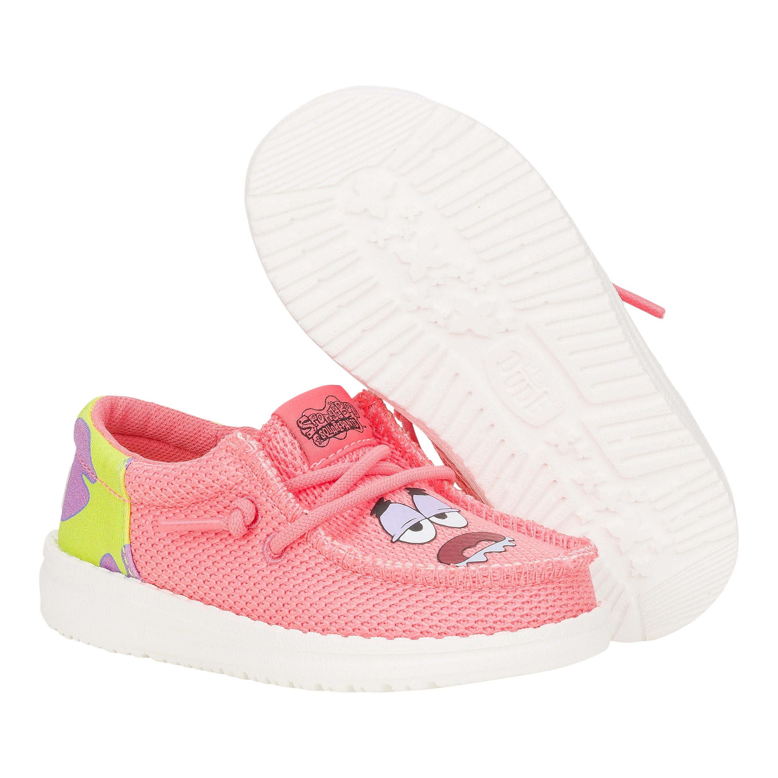 Wally Funk Toddler SpongeBob Patrick ÿ Pink/Green - Image 3