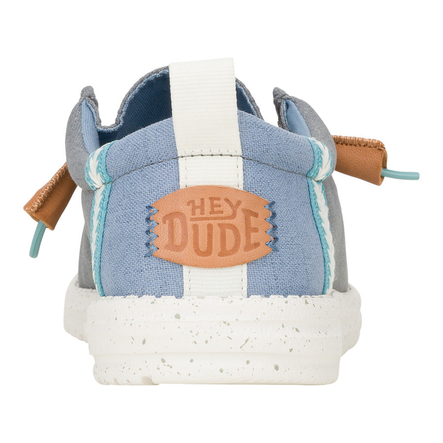 Wally Craft Linen ÿ Monument Grey/Faded Denim - Image 5