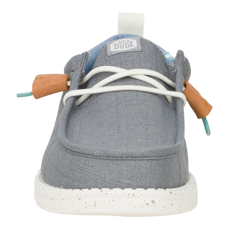 Wally Craft Linen ÿ Monument Grey/Faded Denim - Image 4
