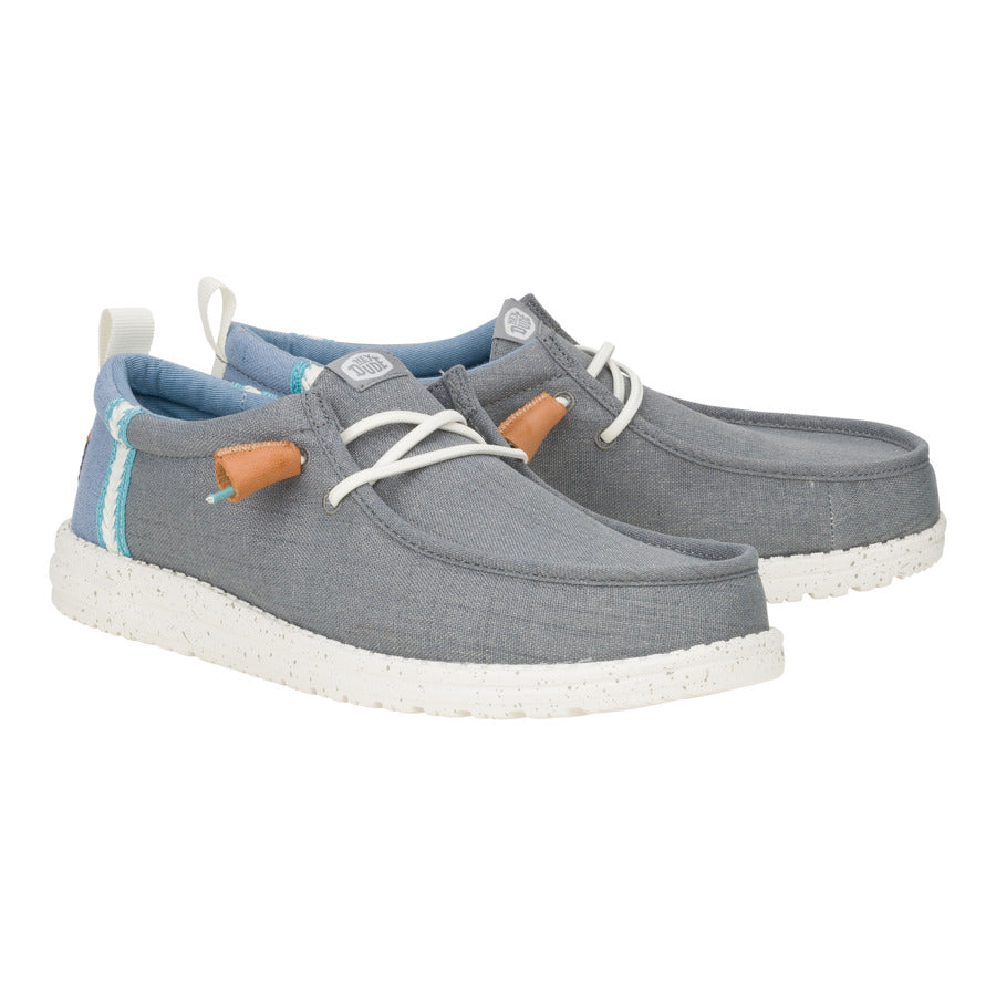 Wally Craft Linen ÿ Monument Grey/Faded Denim - Image 2