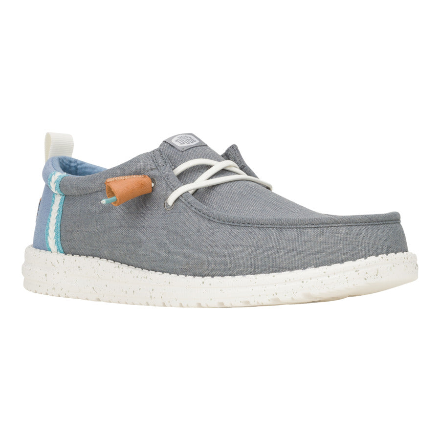 Wally Craft Linen ÿ Monument Grey/Faded Denim - Image 7