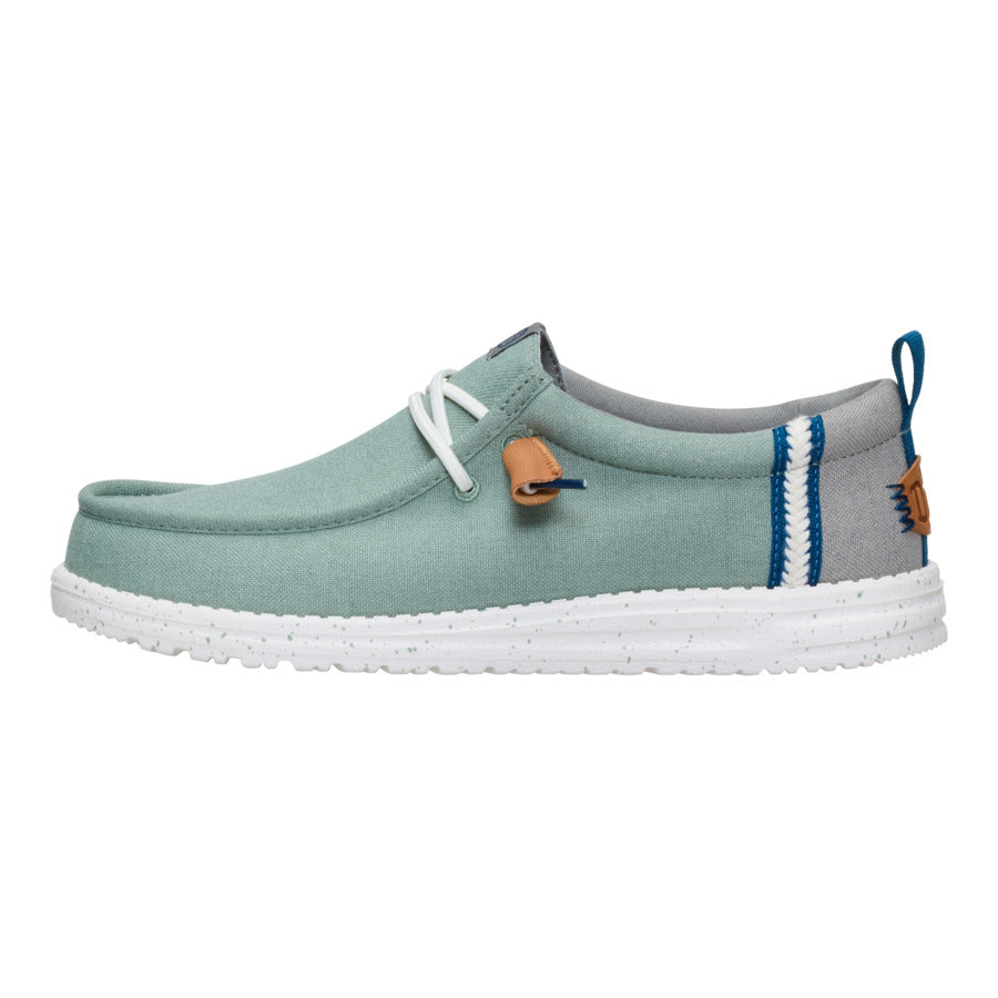 Wally Craft Linen ÿ Iceberg Green/Moon Grey