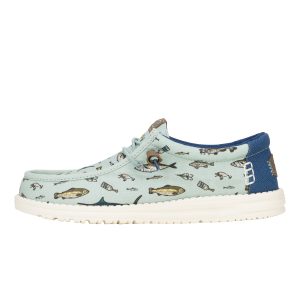 Wally Marlin ÿ Cloud Blue/Sargasso Blue