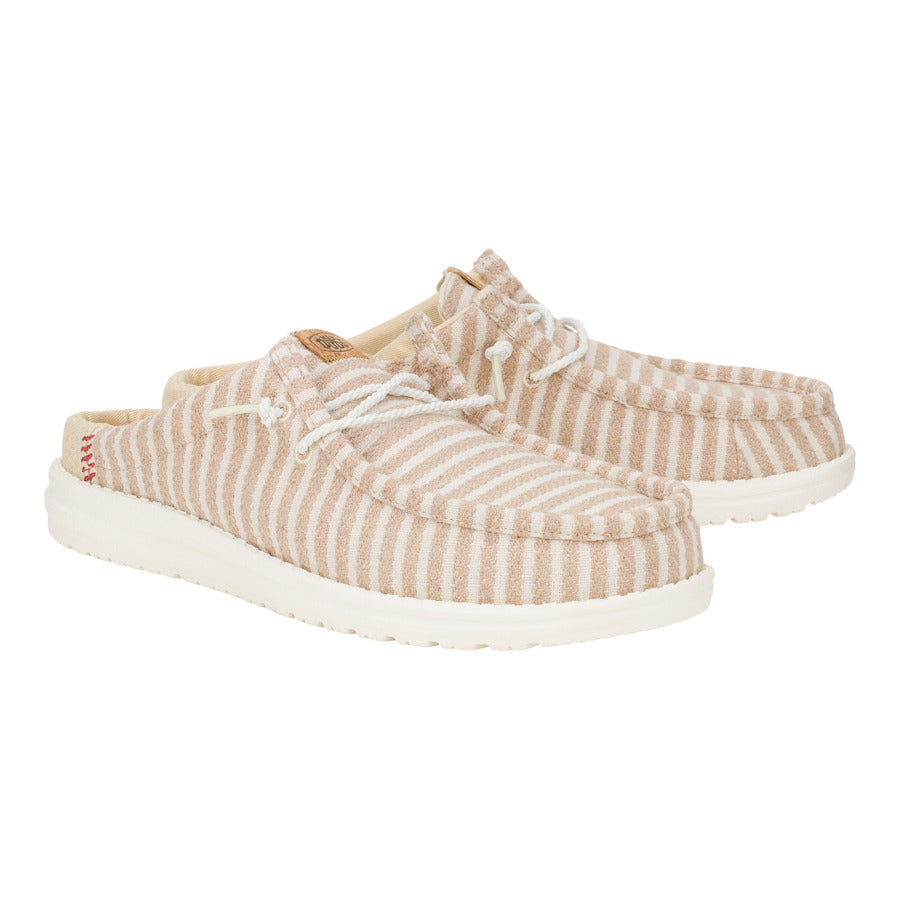 Wally Slip Resort ÿ Tan/White - Image 3