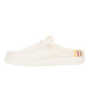 Wally Slip Resort ÿ Bright White/Multi