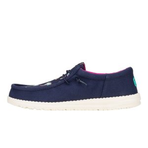 Wally Funk Party Palm ÿ Peacoat Blue/Multi