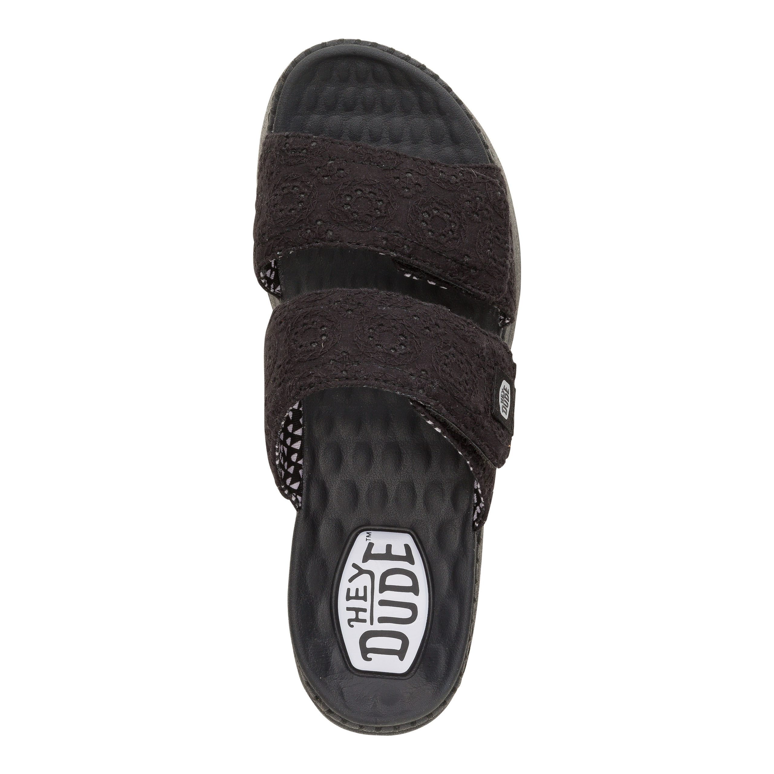 Delray Slide Eyelet ÿ Black - Image 6