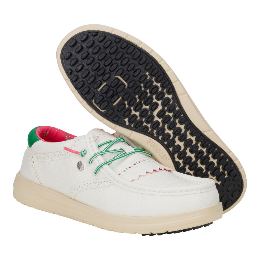 Wally Golf Classic ÿ White/Green Tambourine - Image 3