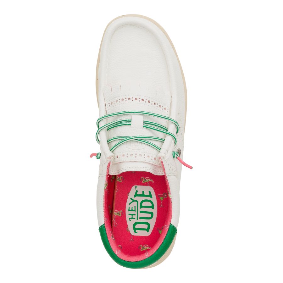 Wally Golf Classic ÿ White/Green Tambourine - Image 6