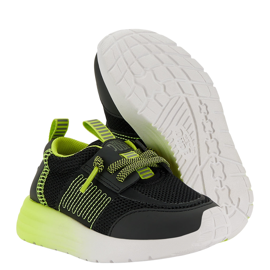 Sirocco Play Toddler Sport Block ÿ Black/Lime Punch - Image 4