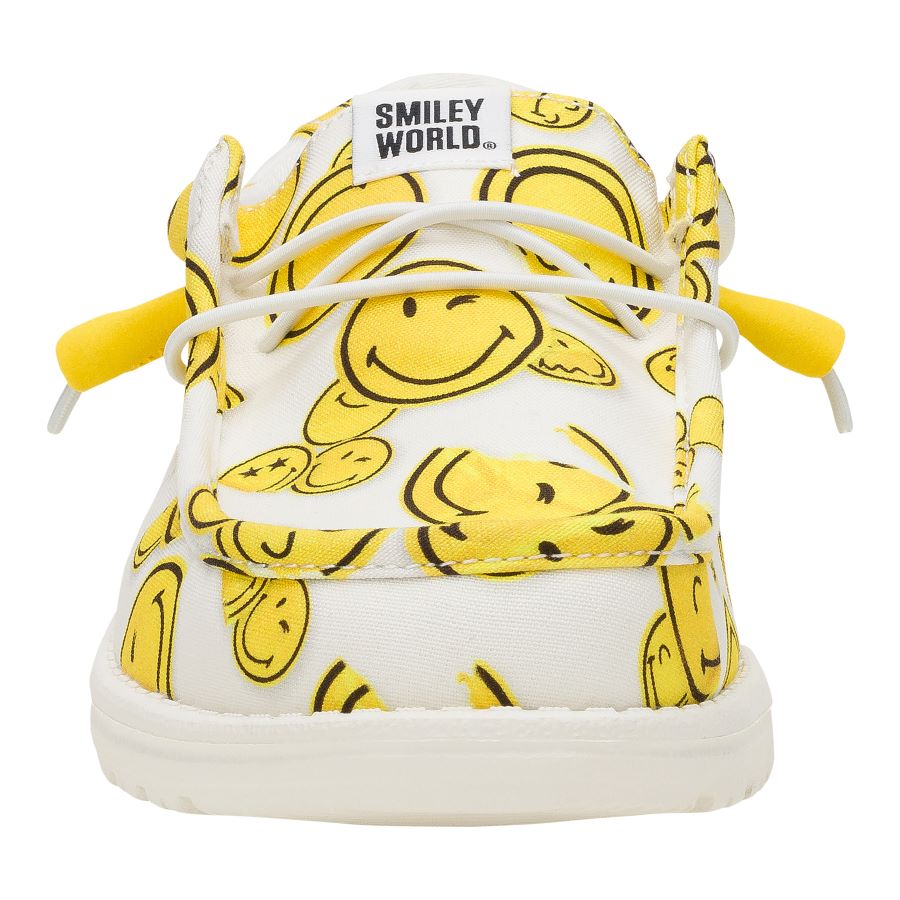 Wally SMILEYWORLD ÿ Smiley White/Yellow - Image 5