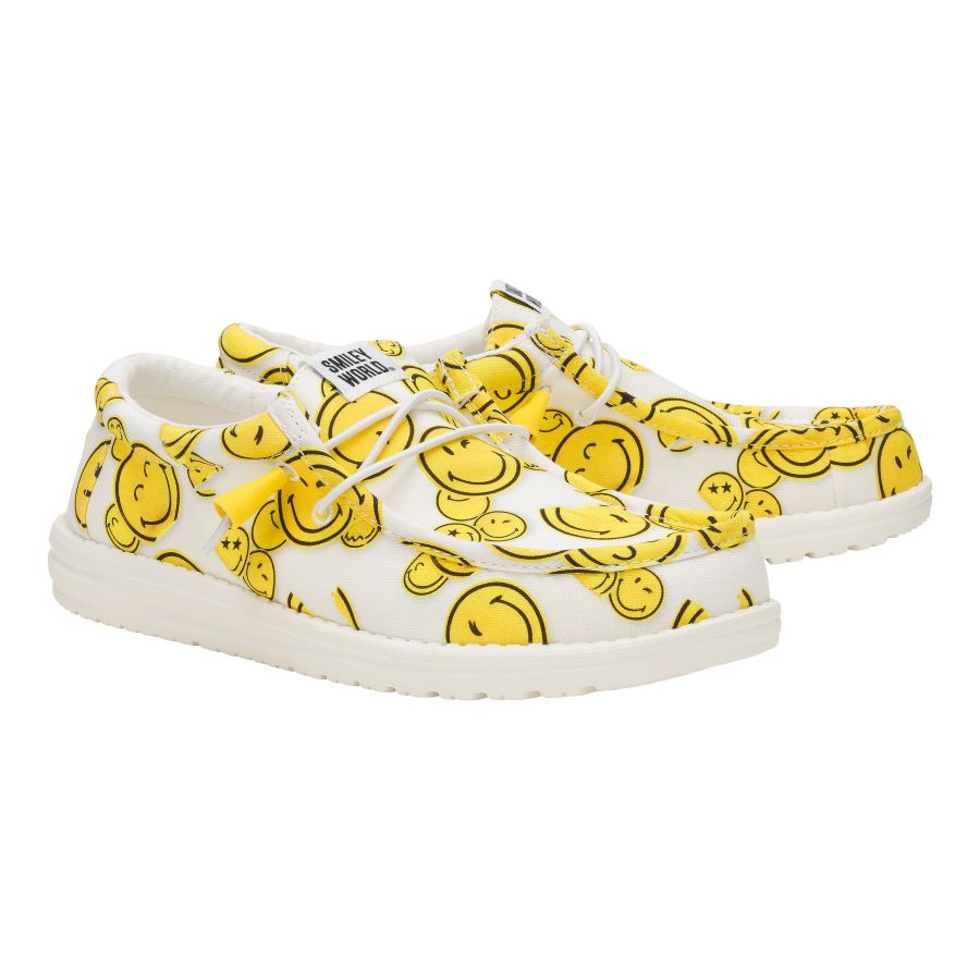 Wally SMILEYWORLD ÿ Smiley White/Yellow - Image 3
