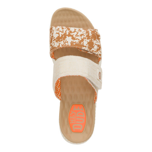 Delray Slide Animal Shimmer ÿ Tan/Multi - Image 6
