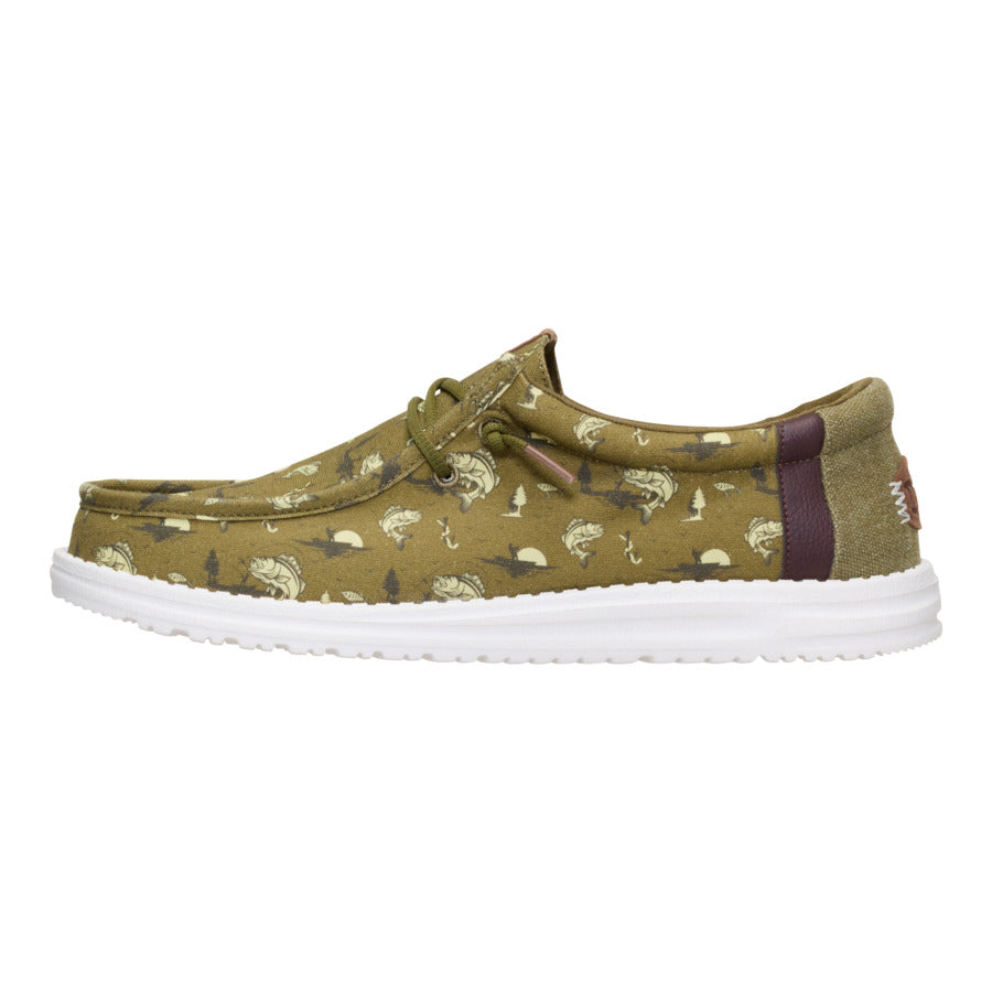 Wally Bass ÿ Burnt Olive/Dark Olive