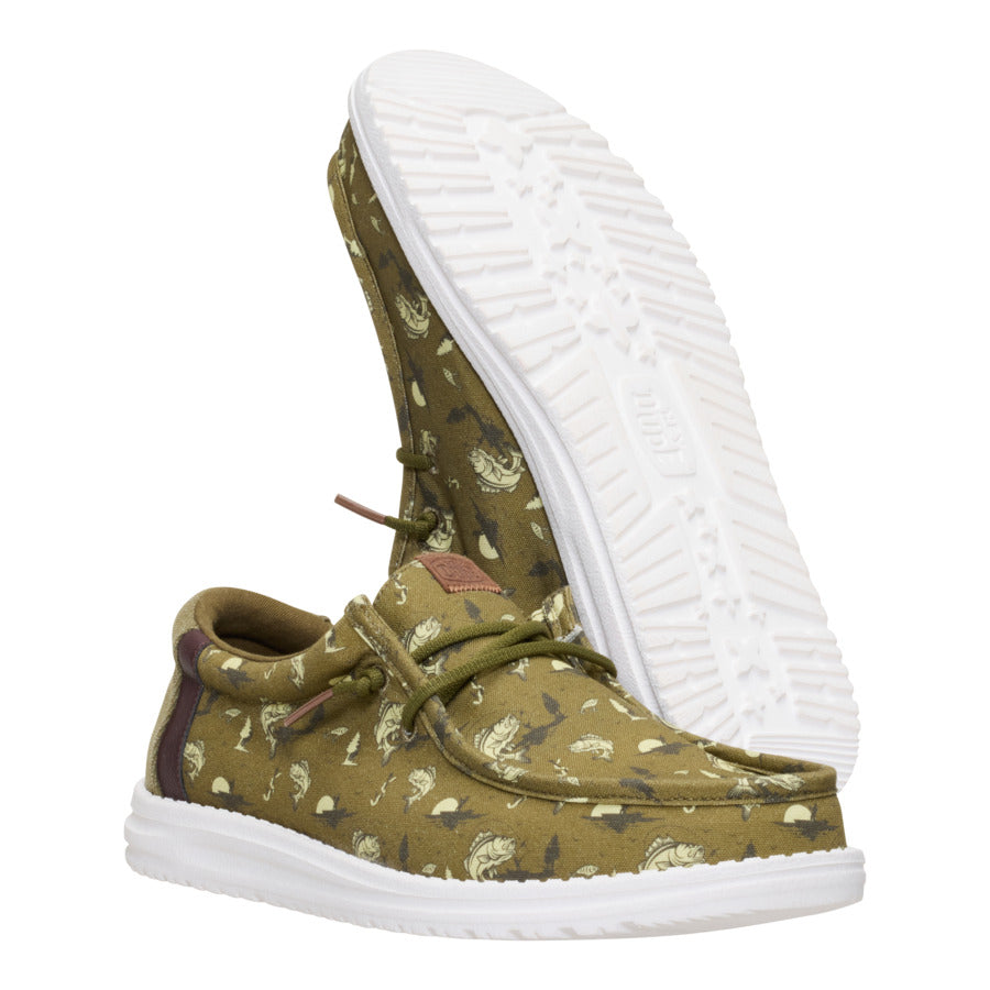 Wally Bass ÿ Burnt Olive/Dark Olive - Image 3
