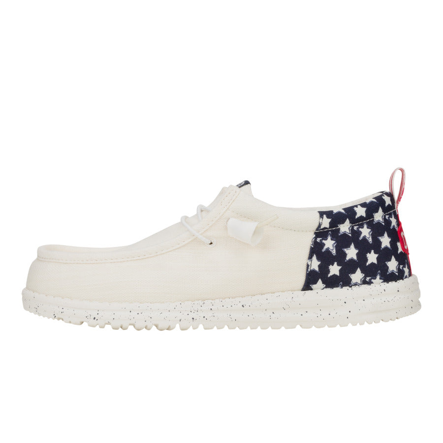 Wally Funk Americana Stars ÿ White/Navy Blazer
