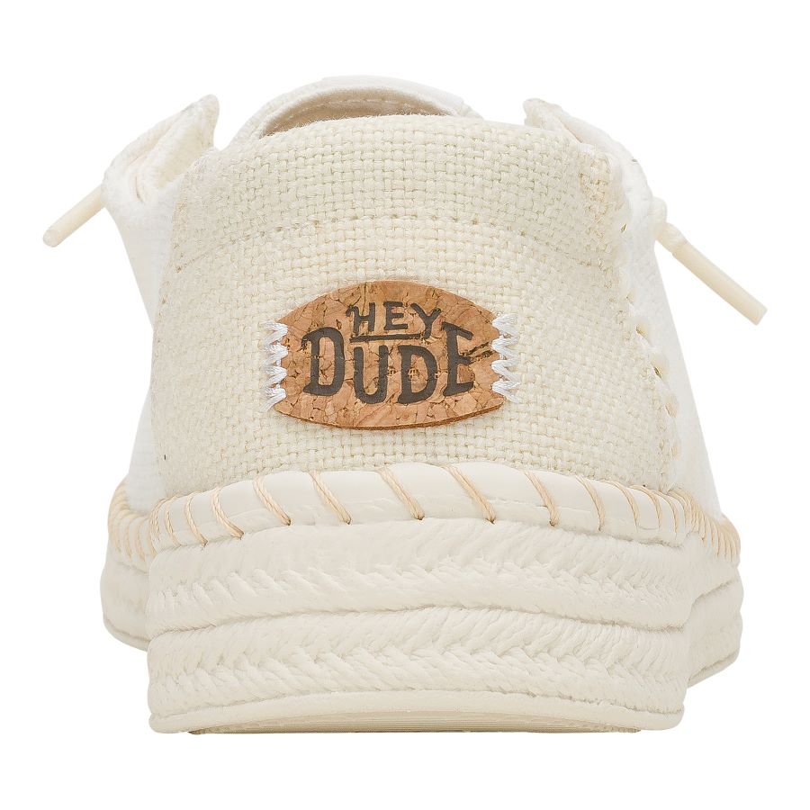 Wendy Espadrille Woven ÿ White - Image 6