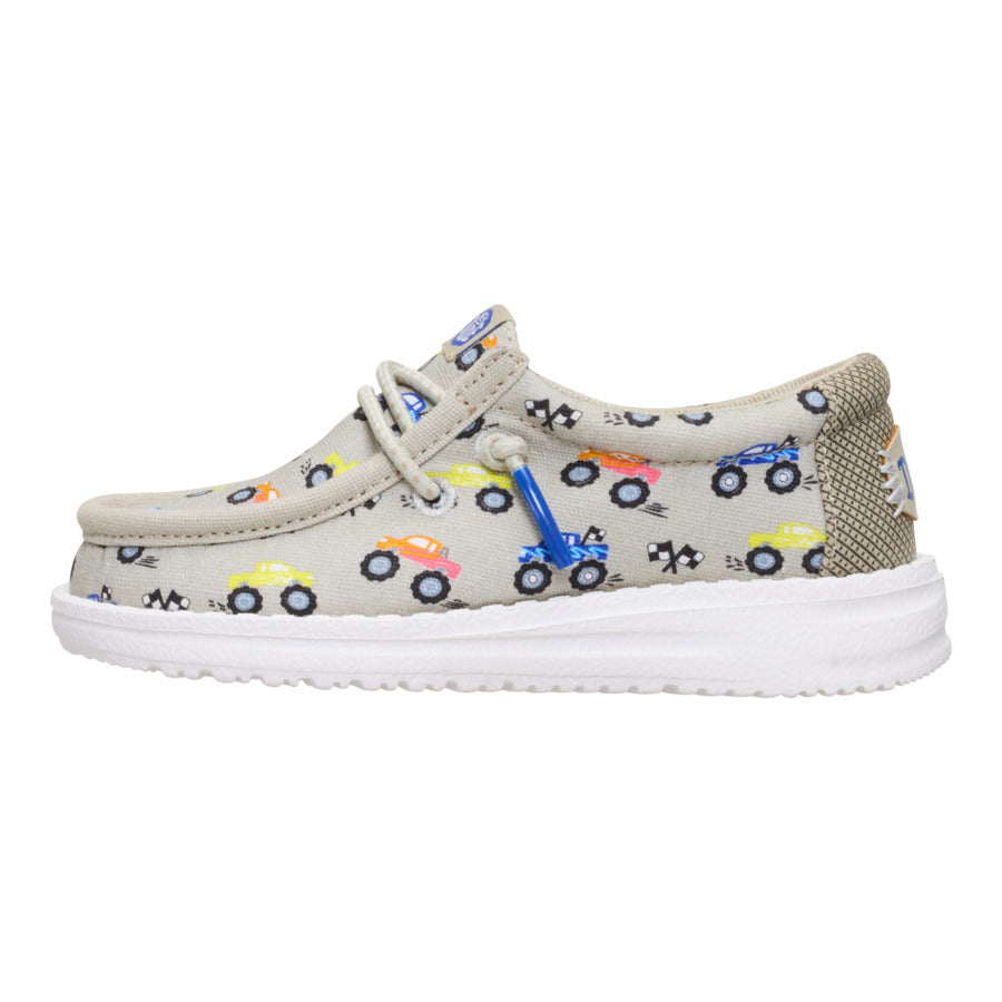Wally Toddler Trucks ÿ Stone/Multi
