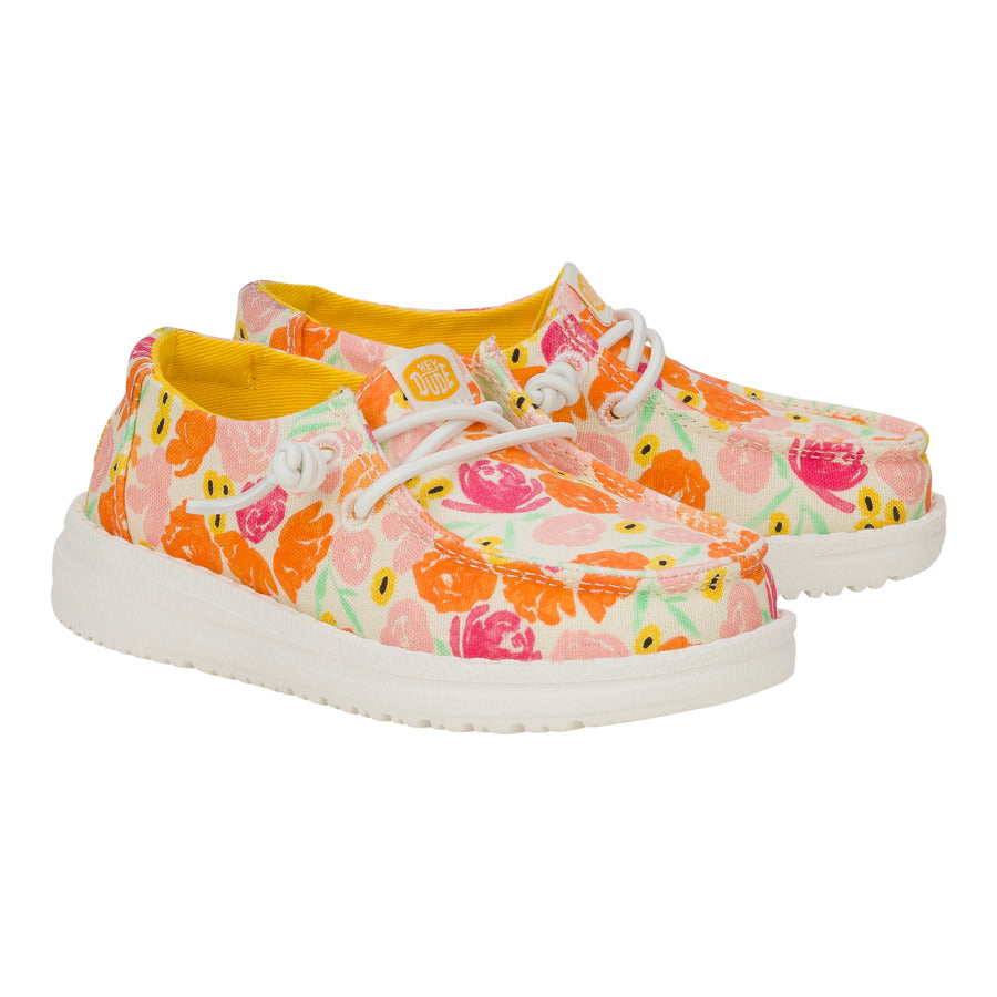 Wendy Toddler Watercolor Florals ÿ Multi/Petal Pink - Image 2