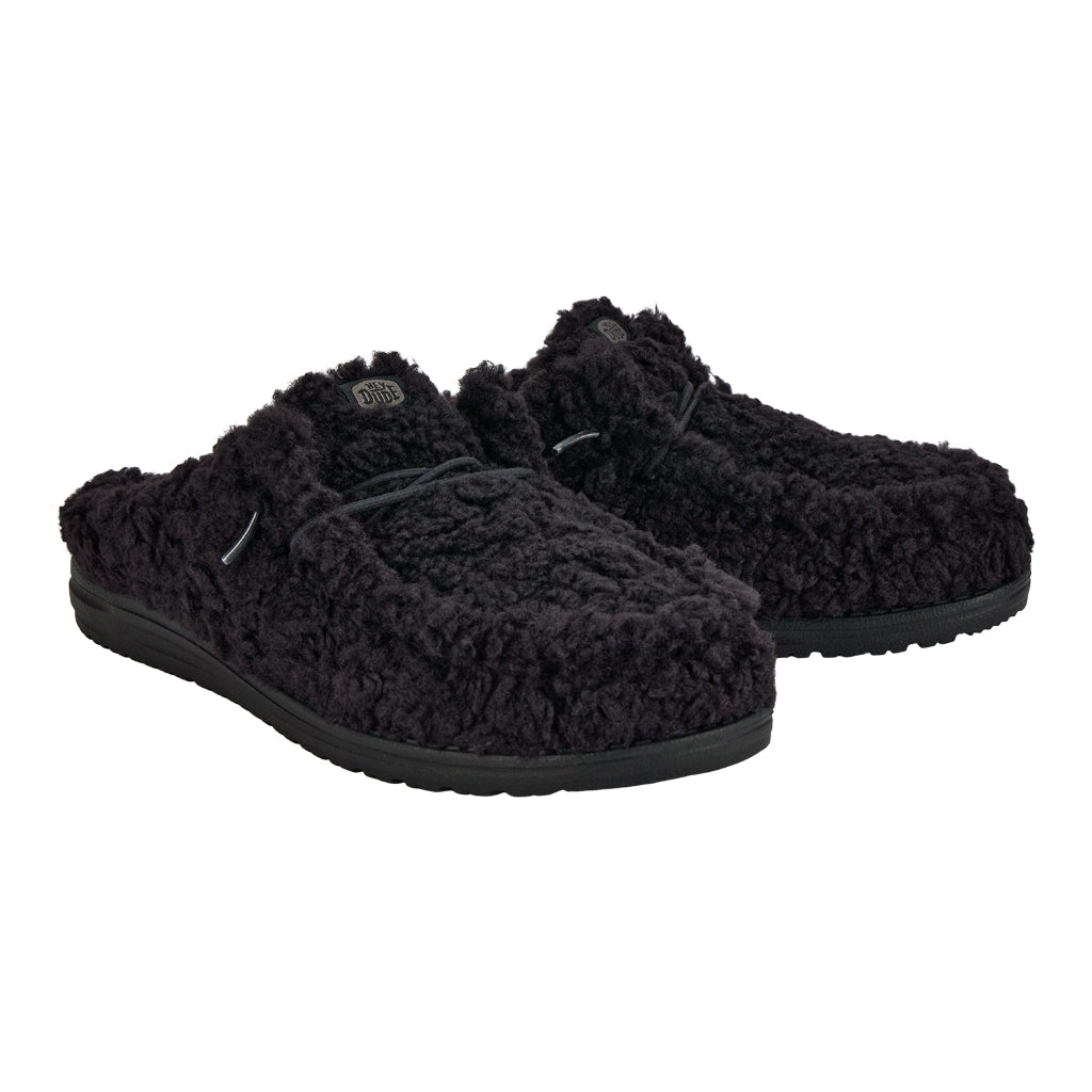 Wally Slipper ÿ Cozy Black/Black - Image 2