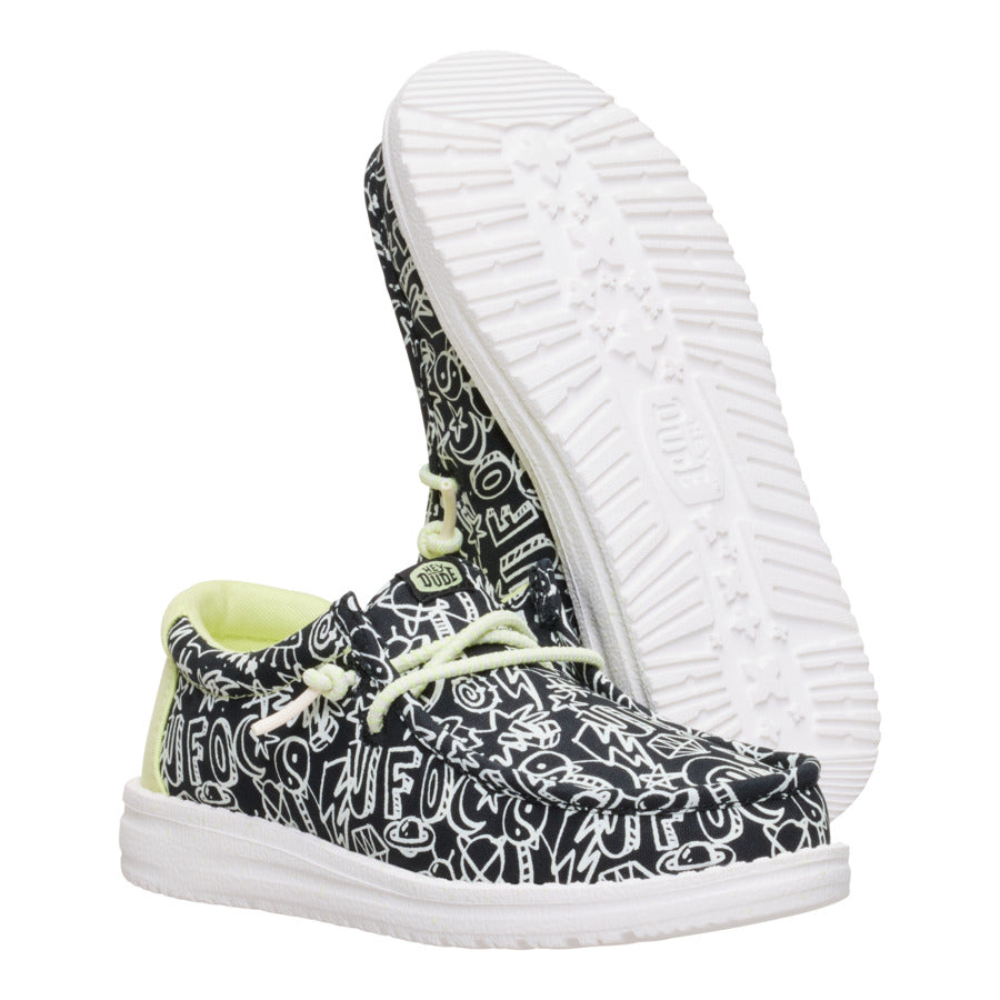 Wally Youth Space Glow ÿ Black/White - Image 3