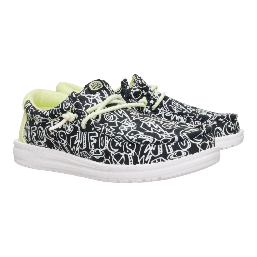 Wally Youth Space Glow ÿ Black/White - Image 2