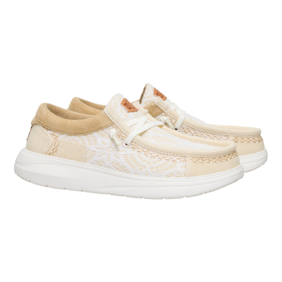 Wendy Comf Patchwork ÿ Ivory/Tan - Image 2