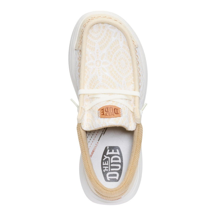 Wendy Comf Patchwork ÿ Ivory/Tan - Image 6