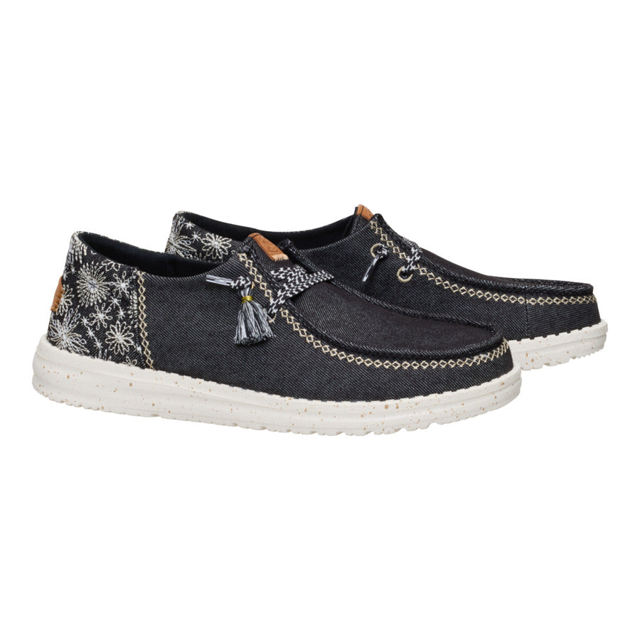 Wendy Funk Embroidered Floral ÿ Black - Image 2